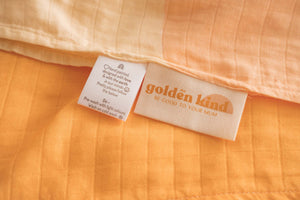 Golden Waves Baby Swaddle