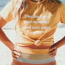 Load image into Gallery viewer, Love Our Oceans Adult Tee