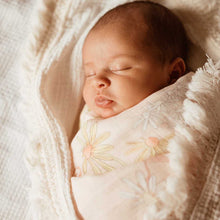 Load image into Gallery viewer, Flower Child Baby Swaddle