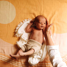 Load image into Gallery viewer, Golden Waves Baby Swaddle